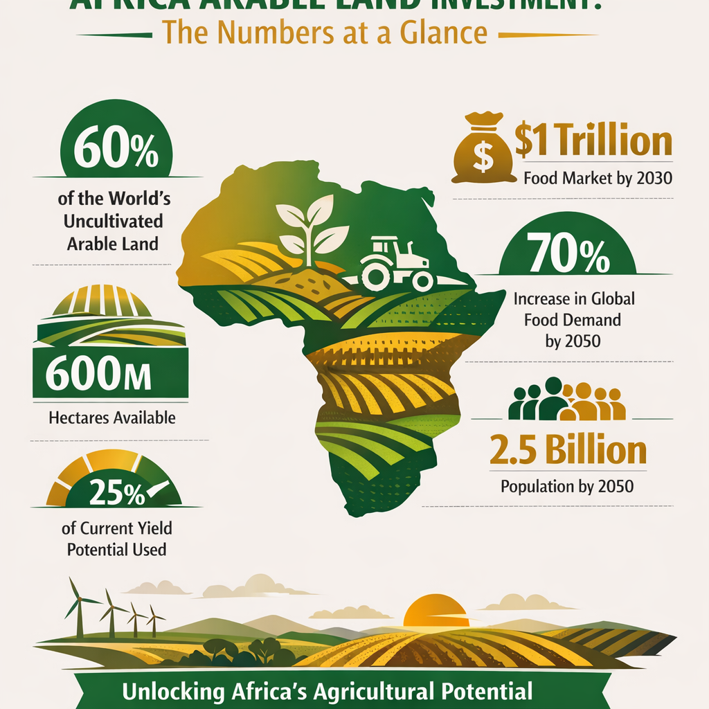 Africa Arable Land Investment: The Numbers at a Glance